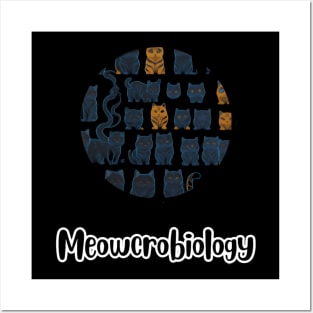 Meowcrobiology Posters and Art